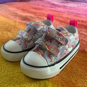 Baby Converse Neon Unicorn Shoes
